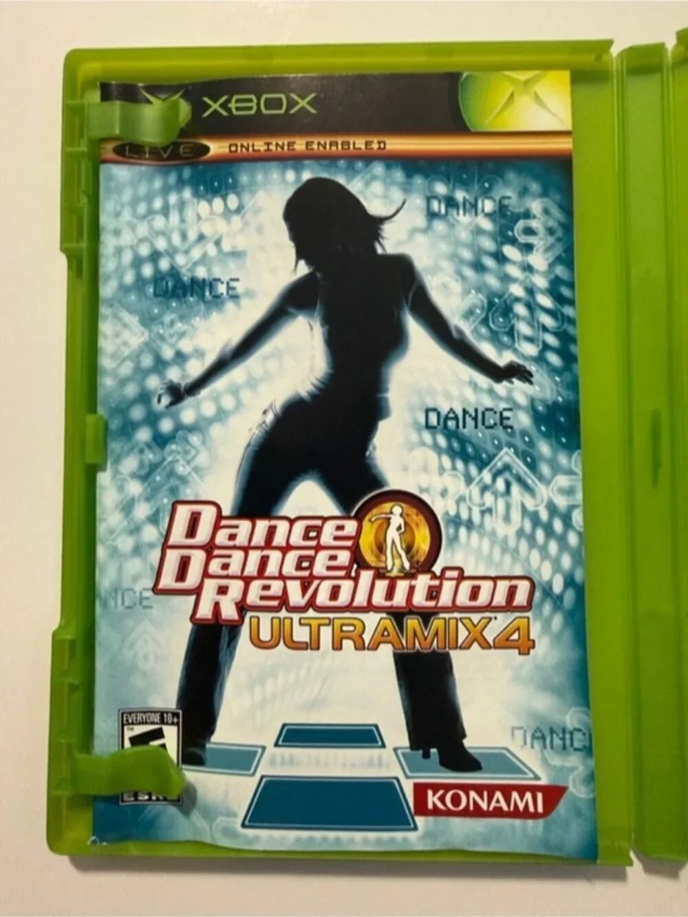 Dance Dance Revolution Ultramix 4 Xbox Complete CIB Tested